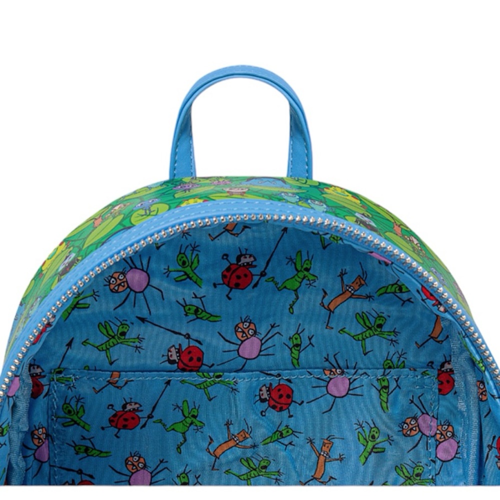NWT Loungefly Disney Pixar A Bug’s Life Mini Backpack NEW - Picture 4 of 8